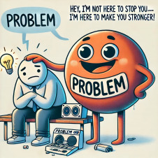 problem cartoon