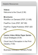 Diagram of the Helpful Resources section