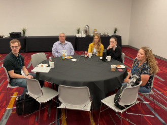 In-plant managers at the IPMA breakfast.