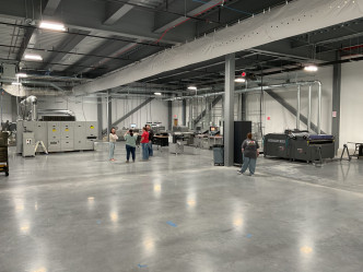 Sheetz&rsquo;s large in-plant facility covers 35,000 sq. ft., leaving ample room for expansion.