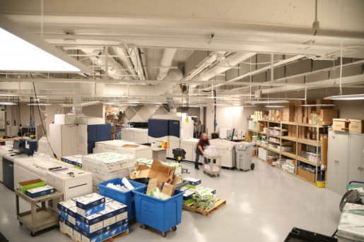 AFPress regularly produces 1.5 million color impressions per month on its digital devices.