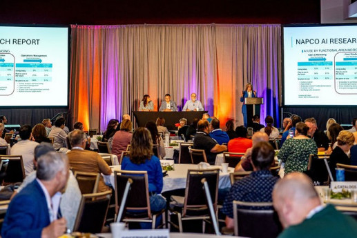 The room was packed for the AI discussion.