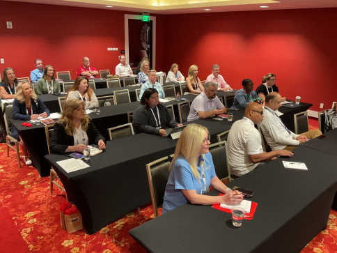 Attendees of the leadership session