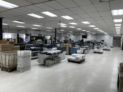 The new Quadient DS-200i folder inserters installed at Colorado's Integrated Document Solutions operation.