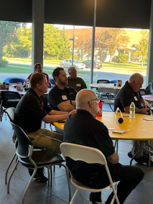 Scenes from the IPMA Road Show at Iowa State University.