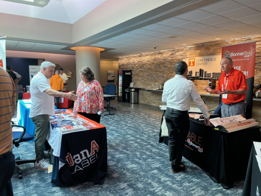 Vendor area at IPMA Road Show