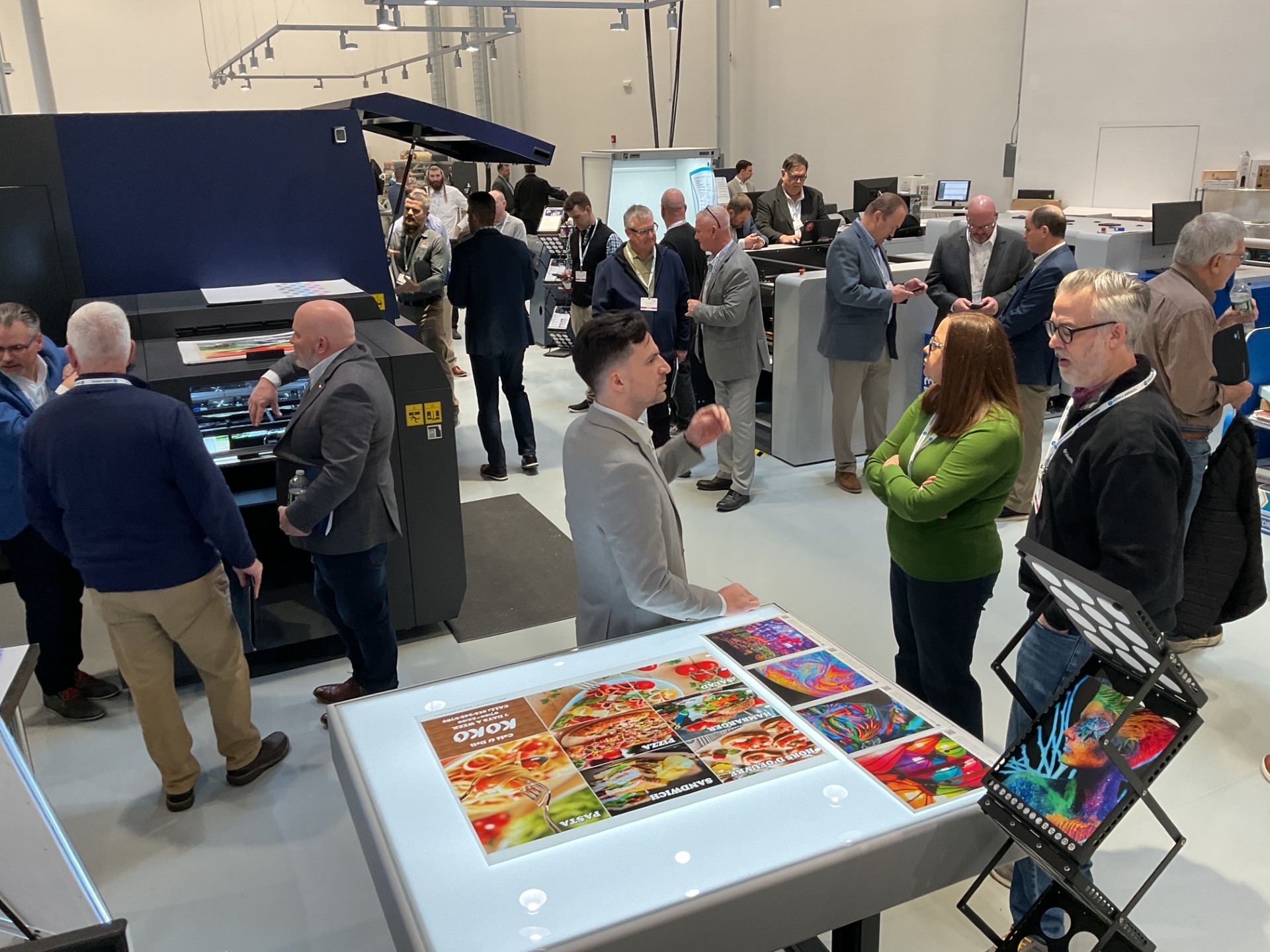 Konica Minolta Engagement Center Event Puts Printers Up Close With Inkjet, Labels, and Embellishment